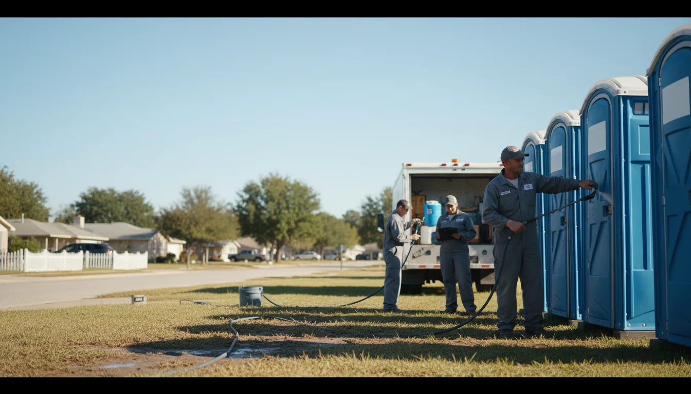 Long-Term Portable Toilet Rental in Saint Donatus, IA near me